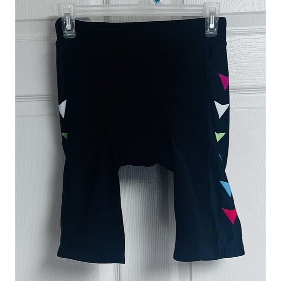 Beroy Womens Medium Cycling Shorts Compression Padded Black Medium M - Picture 1 of 8